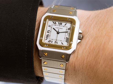 cartier santos first watch|cartier santos automatic watch.